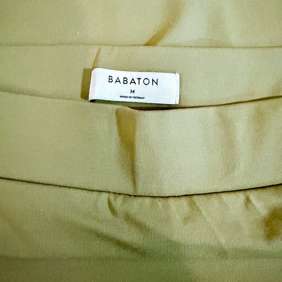 SOLD - Aritzia Babaton | Contour Pencil Skirt | Fen Green | Size M - Picture 5 of 5